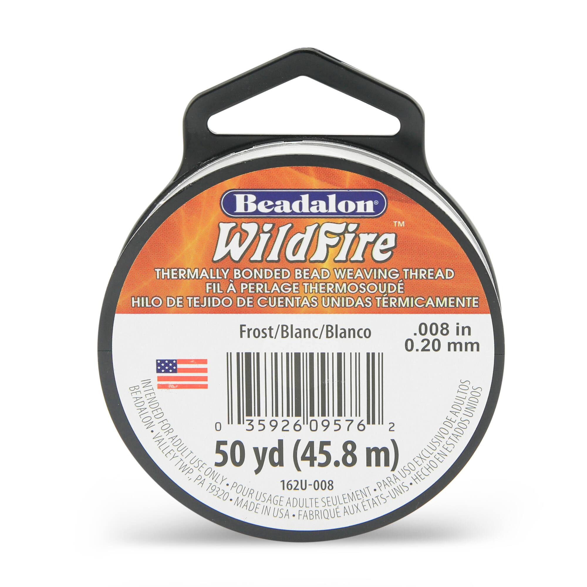6 Pack: Beadalon® WildFire™ 0.008" Frost Bead Weaving Thread